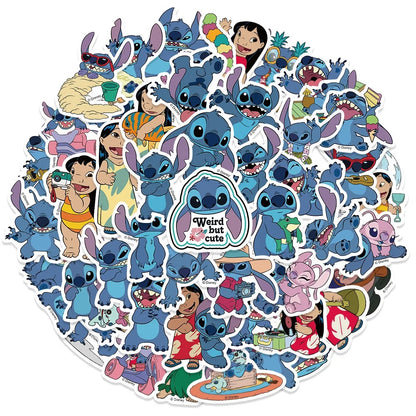 Lilo & Stitch (51pcs) Muli use stickers